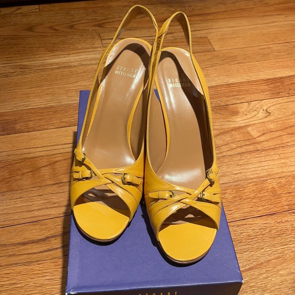 Stuart Weitzman sling backs